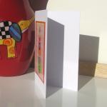 Greeting Card - Owl Musical Statues
