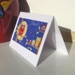 Greeting Card - Bedtime Owls