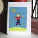 Greeting Card - Dangle The Scarecrow