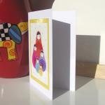 Greeting Card - Paper Dolls