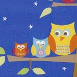 Bedtime Owls - Art Print - 11 X 4